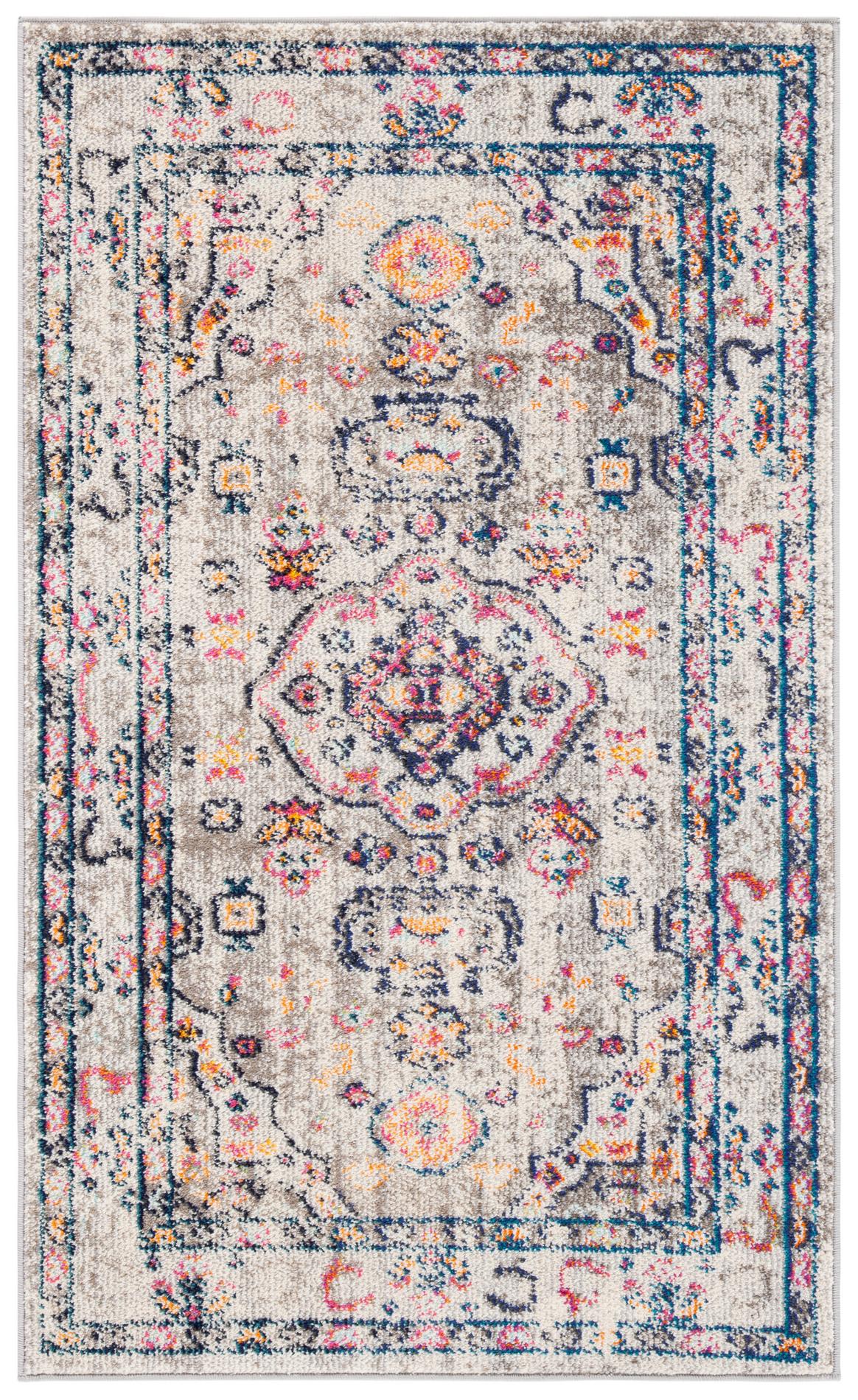 Safavieh Madison Mad468F Grey/Blue Area Rug