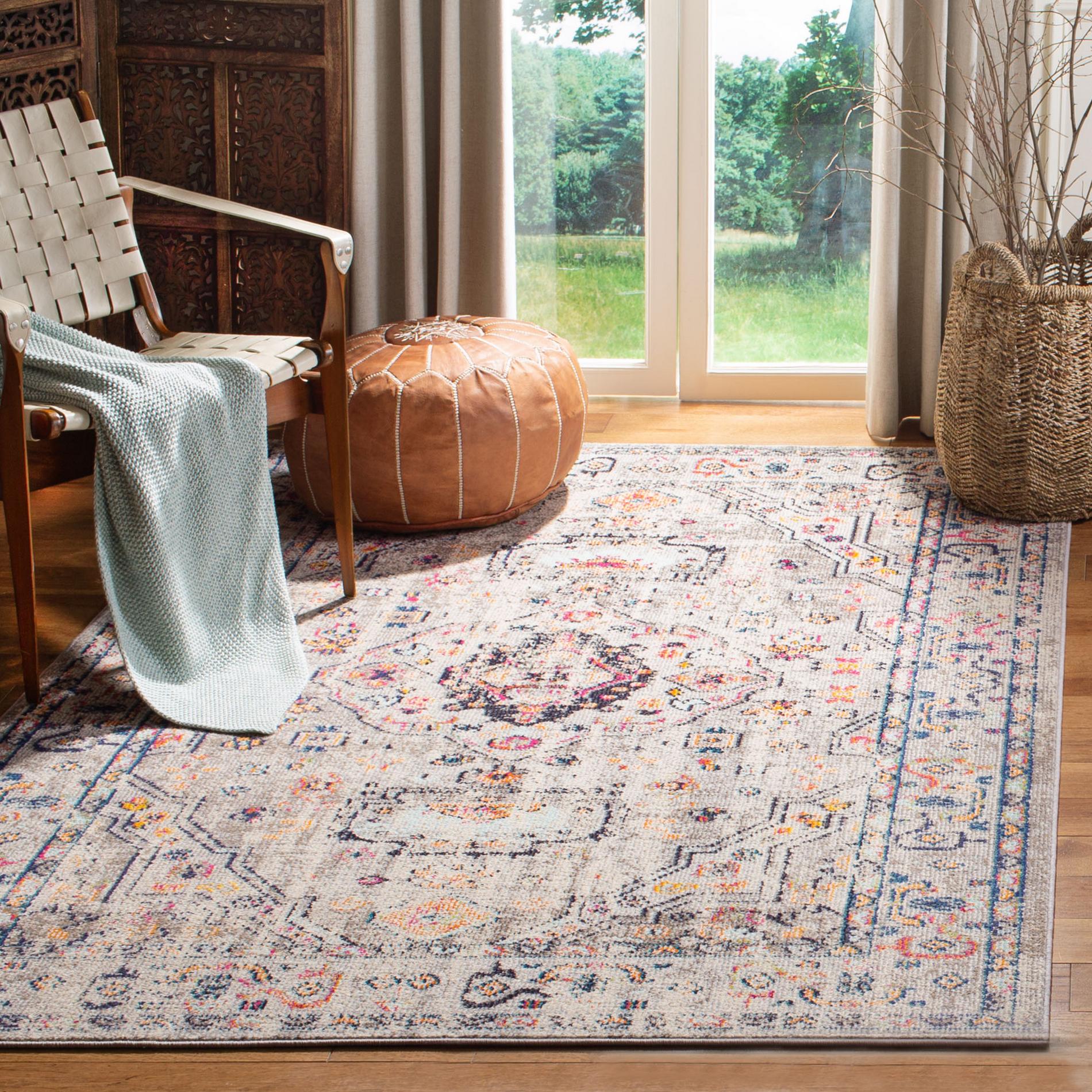 Safavieh Madison Mad468F Grey/Blue Area Rug