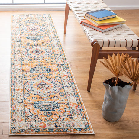 Safavieh Madison Mad468P Orange/Ivory Rug.
