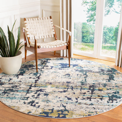 Safavieh Madison Mad469B Cream/Blue Area Rug