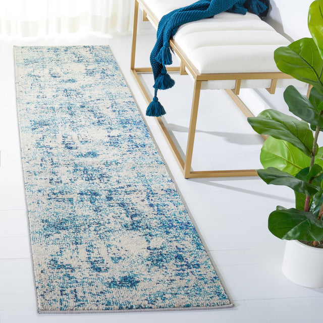 Safavieh Madison Mad471A Ivory/Turquoise Rugs.