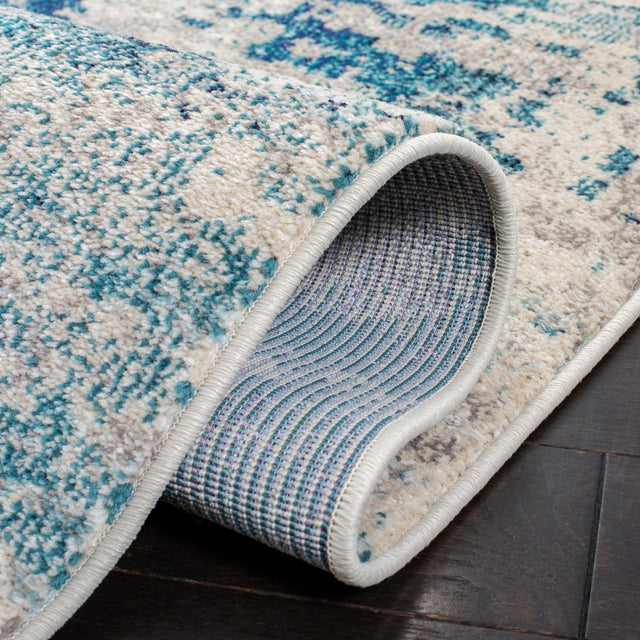 Safavieh Madison Mad471A Ivory/Turquoise Rugs.