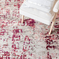 Safavieh Madison Mad471C Beige/Wine Area Rug