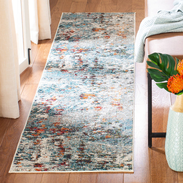 Safavieh Madison Mad471F Grey/Blue Rug.