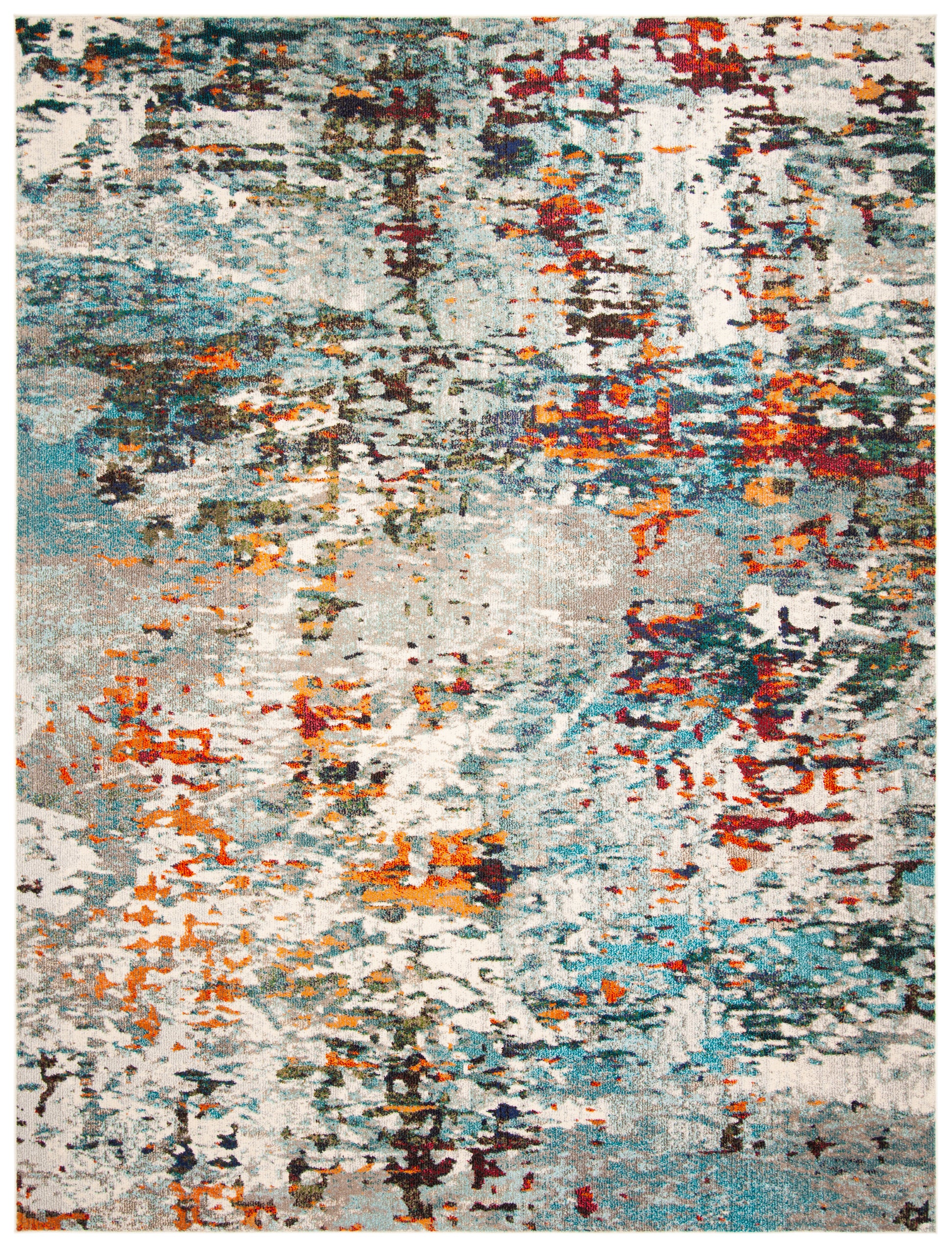 Safavieh Madison Mad471F Grey/Blue Area Rug