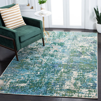 Safavieh Madison Mad471Y Green/Turquoise Area Rug