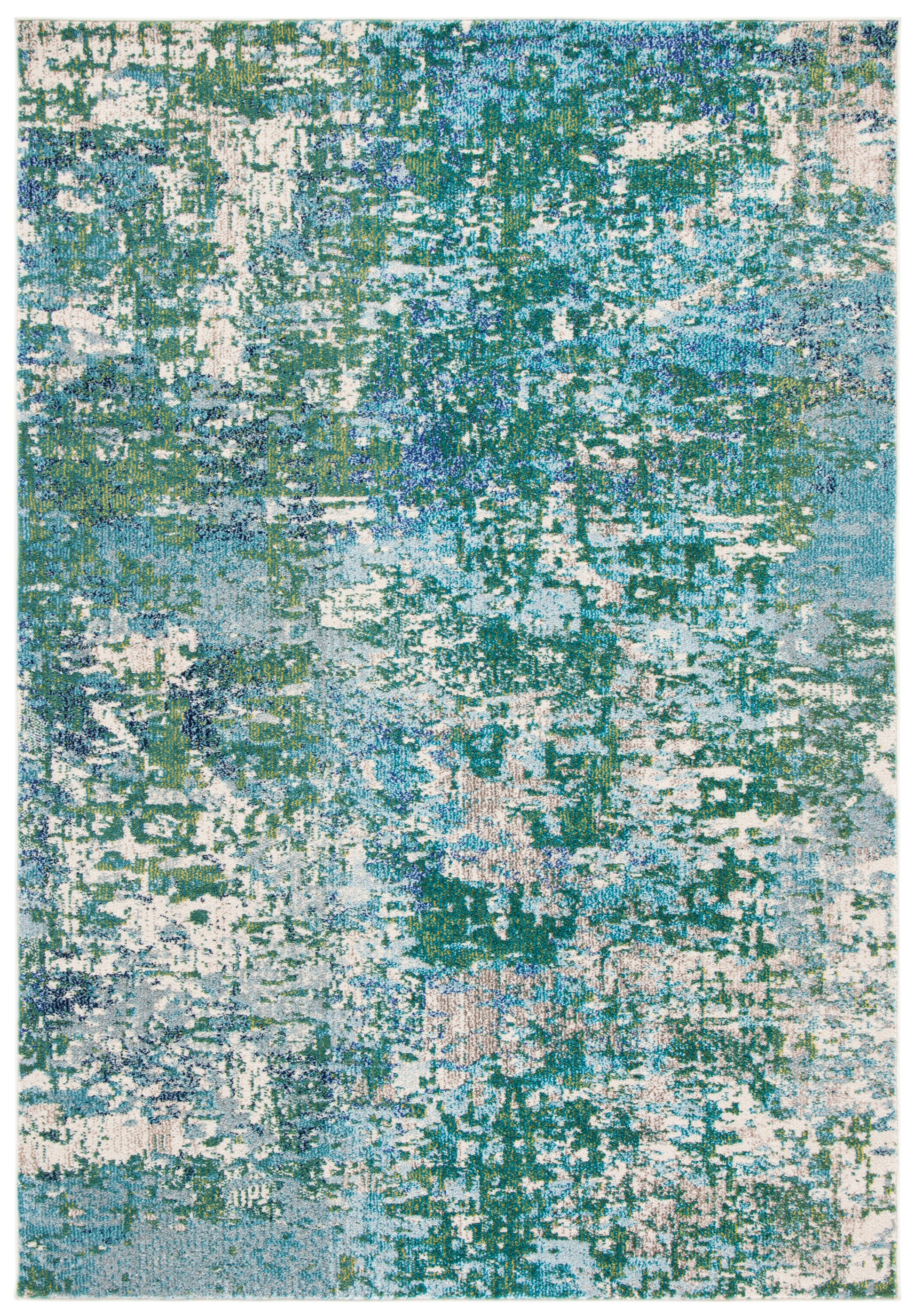 Safavieh Madison Mad471Y Green/Turquoise Area Rug