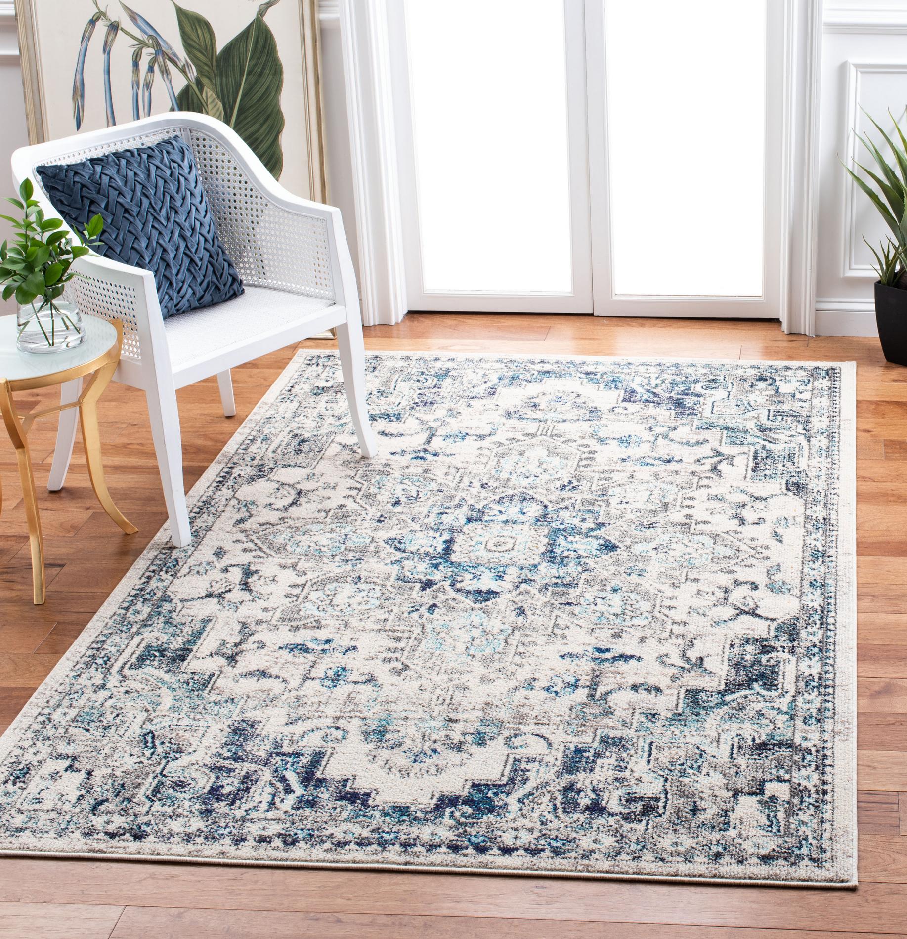 Safavieh Madison Mad473C Ivory/Grey Area Rug