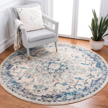 Safavieh Madison Mad473C Ivory/Grey Rug.