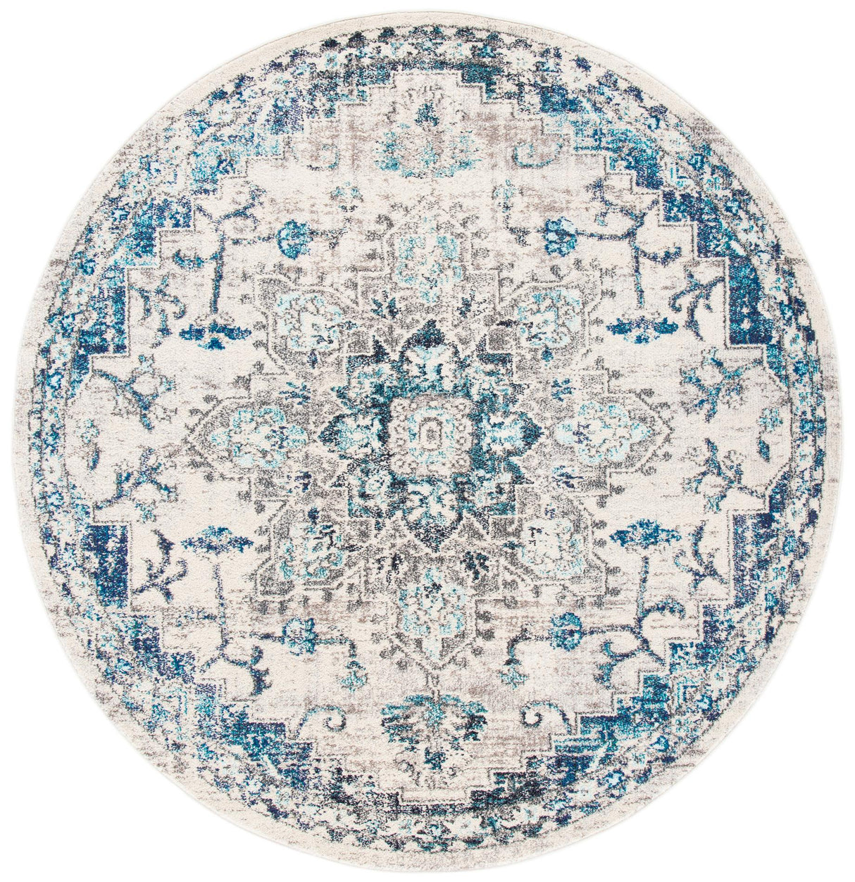 Safavieh Madison Mad473C Ivory/Grey Rug.