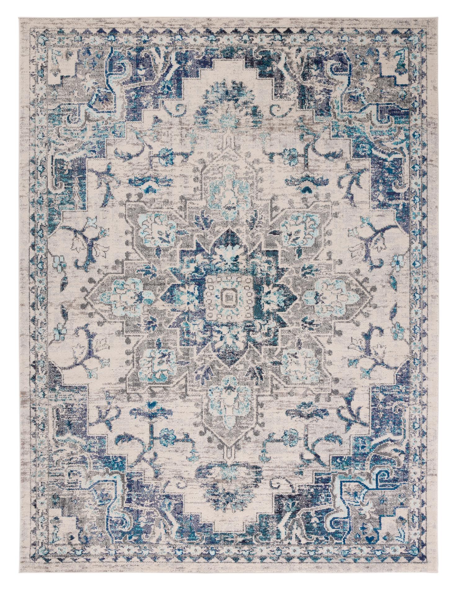 Safavieh Madison Mad473C Ivory/Grey Area Rug