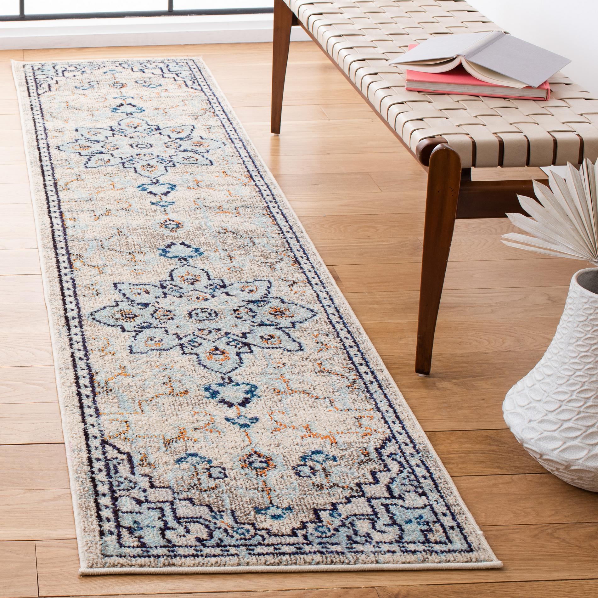 Safavieh Madison Mad473D Ivory/Light Blue Area Rug