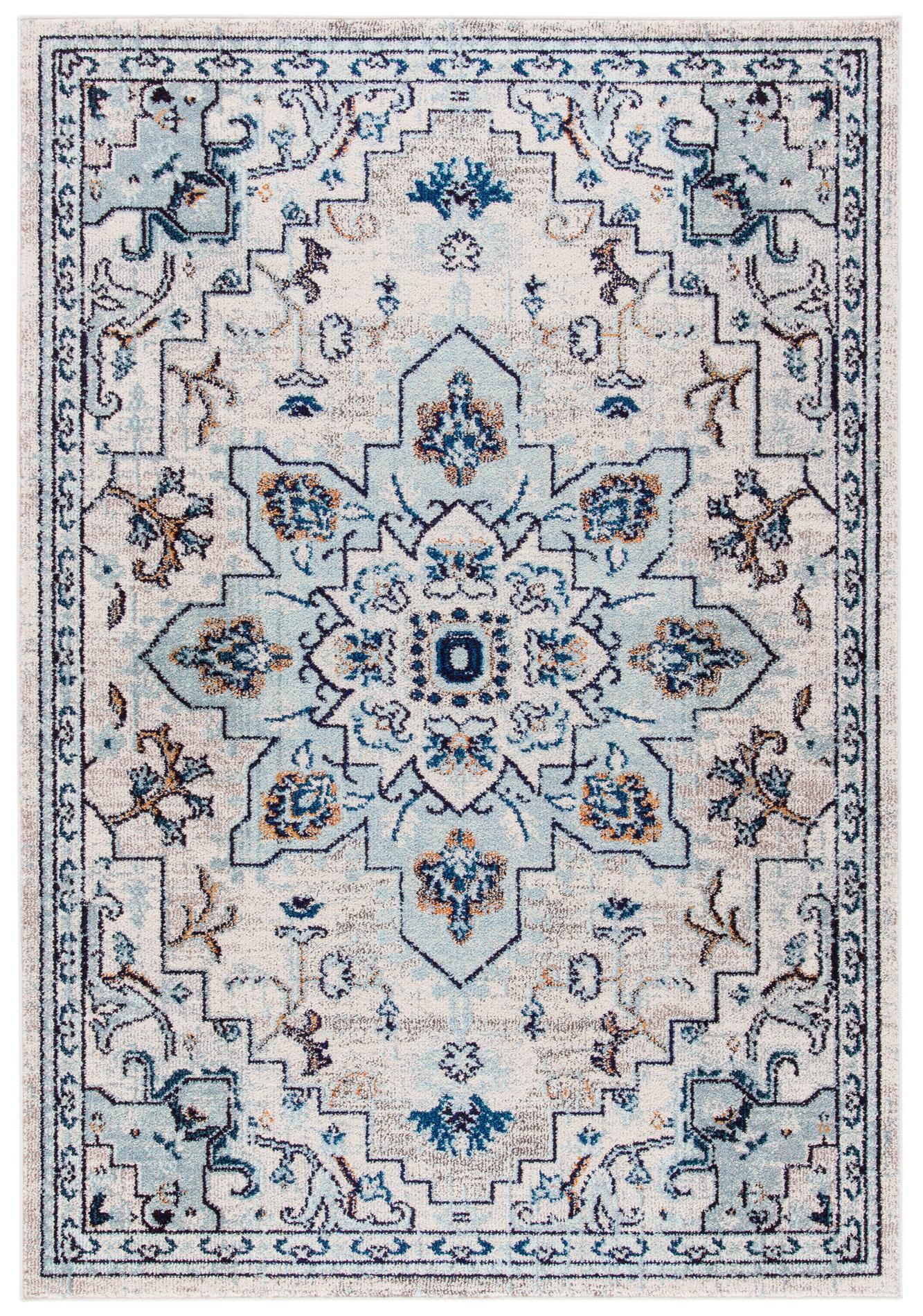 Safavieh Madison Mad473D Ivory/Light Blue Area Rug