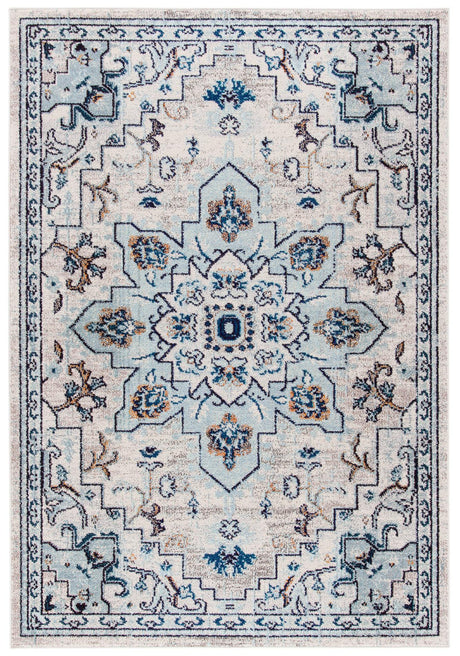 Safavieh Madison Mad473D Ivory/Light Blue Rug.