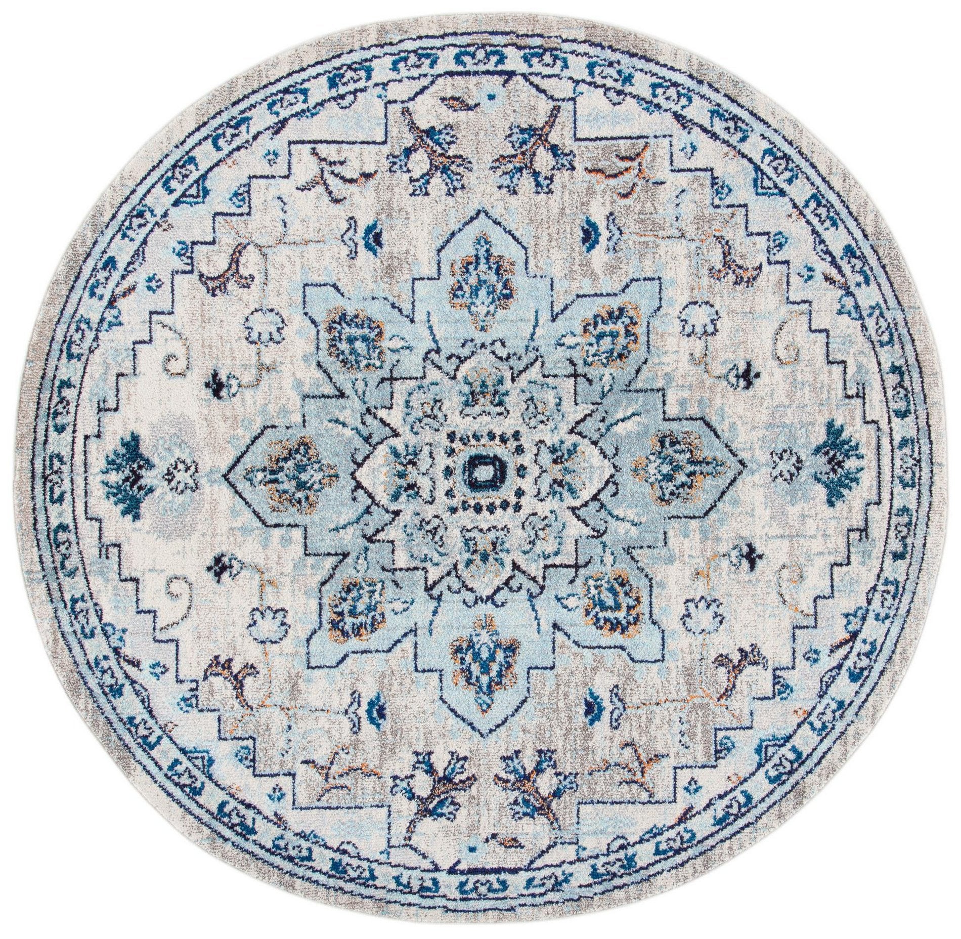 Safavieh Madison Mad473D Ivory/Light Blue Area Rug