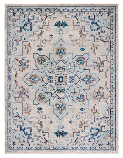 Safavieh Madison Mad473D Ivory/Light Blue Area Rug