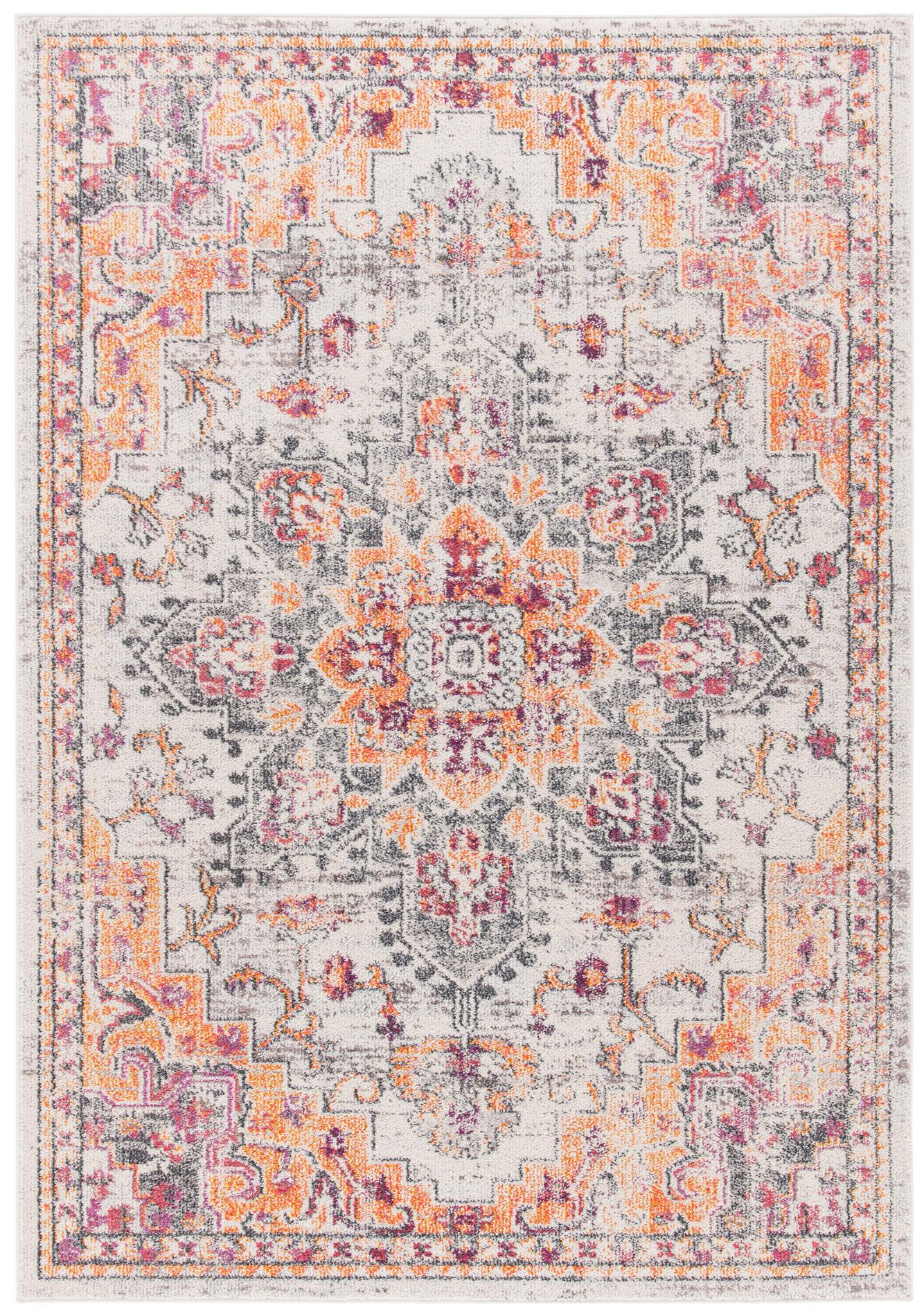 Safavieh Madison Mad473E Beige/Orange Area Rug