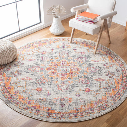 Safavieh Madison Mad473E Beige/Orange Area Rug