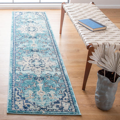 Safavieh Madison Mad473K Teal/Navy Area Rug