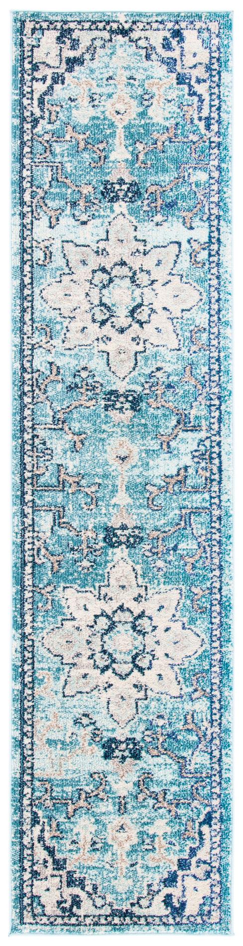 Safavieh Madison Mad473K Teal/Navy Area Rug