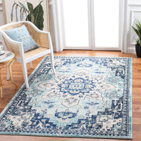 Safavieh Madison Mad473K Teal/Navy Area Rug