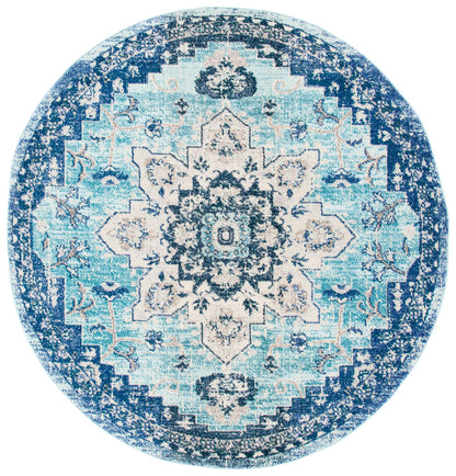 Safavieh Madison Mad473K Teal/Navy Area Rug