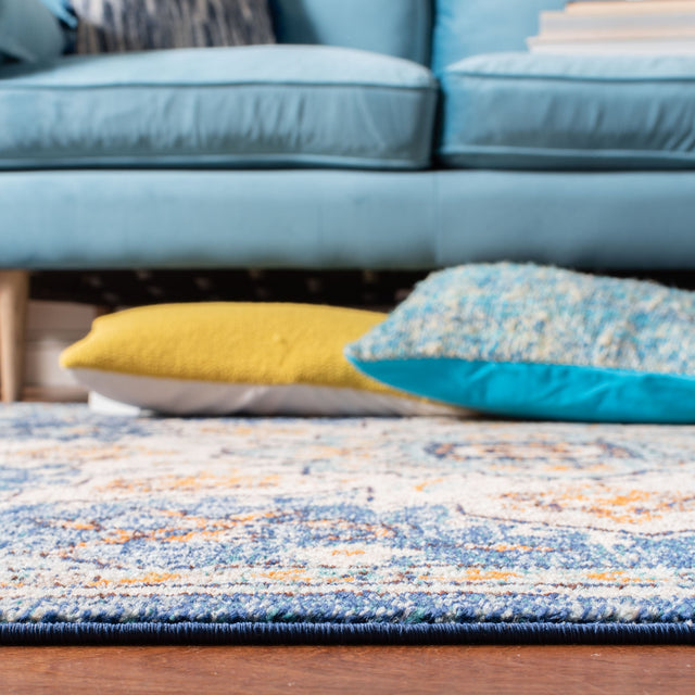 Safavieh Madison Mad473M Blue/Light Blue Rug.