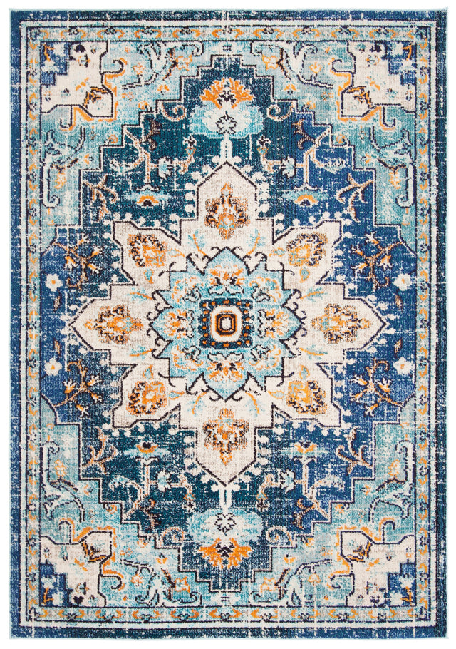 Safavieh Madison Mad473M Blue/Light Blue Rug.