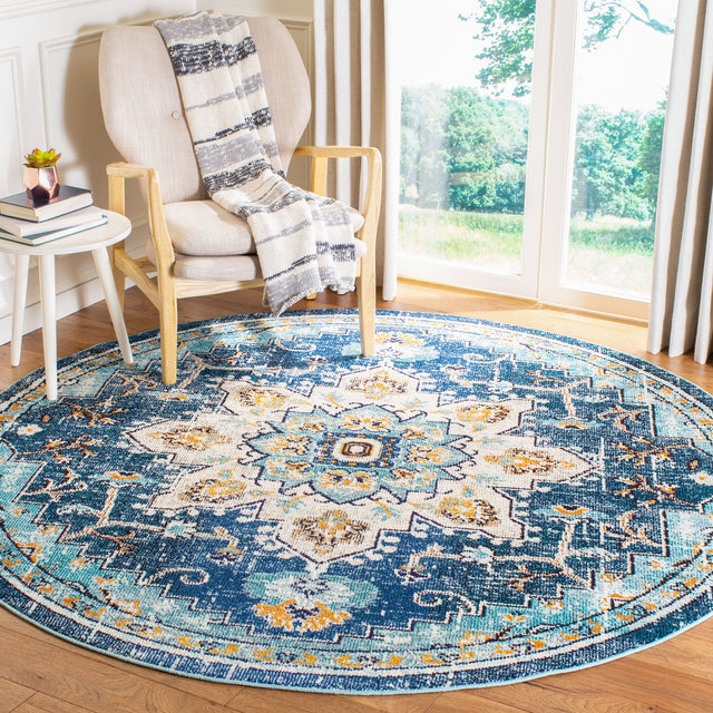 Safavieh Madison Mad473M Blue/Light Blue Rug.