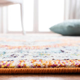 Safavieh Madison Mad473P Orange/Teal Rug.