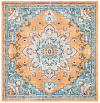 Safavieh Madison Mad473P Orange/Teal Area Rug