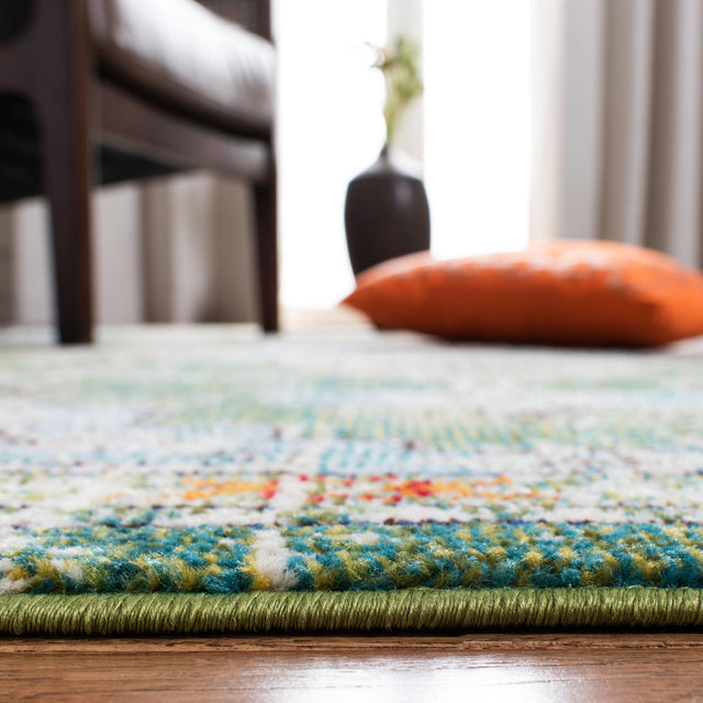 Safavieh Madison Mad473Y Green/Turquoise Rugs.