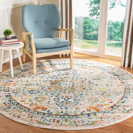 Safavieh Madison Mad474B Cream/Blue Rug.