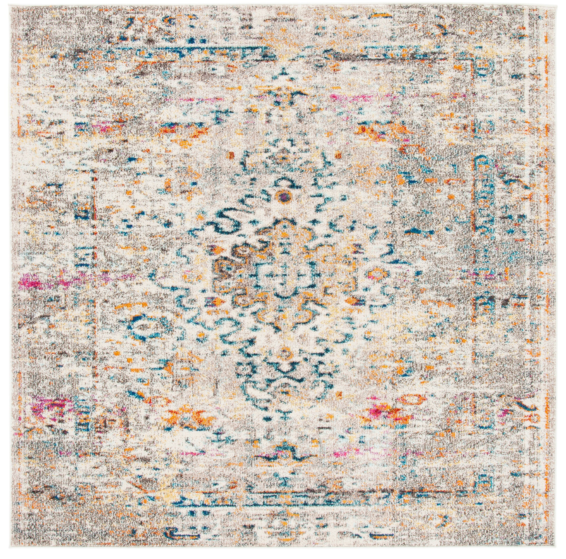 Safavieh Madison Mad474F Grey/Gold Area Rug