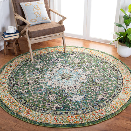 Safavieh Madison Mad474Y Green/Turquoise Rugs.