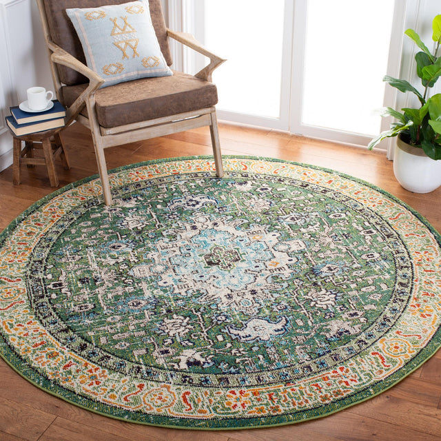 Safavieh Madison Mad474Y Green/Turquoise Rugs.