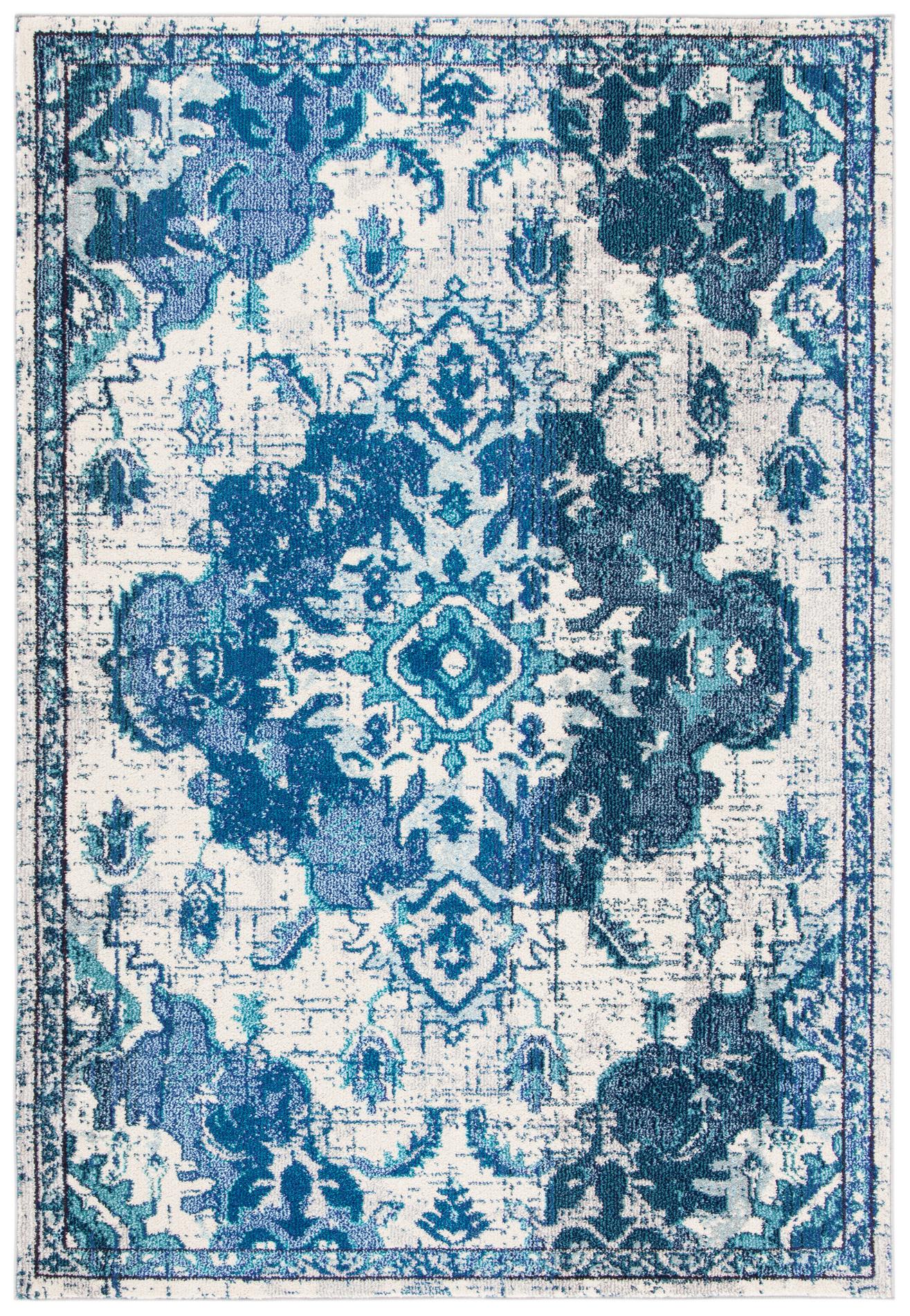 Safavieh Madison Mad484A Ivory/Blue Area Rug