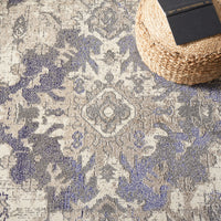 Safavieh Madison Mad484B Beige/Purple Area Rug