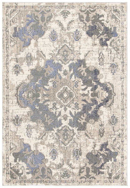 Safavieh Madison Mad484B Beige/Purple Area Rug