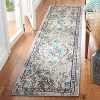 Safavieh Madison Mad484F Grey/Light Blue Area Rug