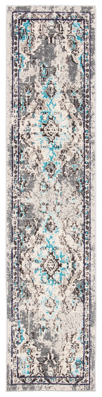 Safavieh Madison Mad484F Grey/Light Blue Area Rug