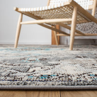 Safavieh Madison Mad484F Grey/Light Blue Area Rug