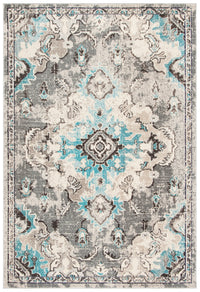 Safavieh Madison Mad484F Grey/Light Blue Area Rug