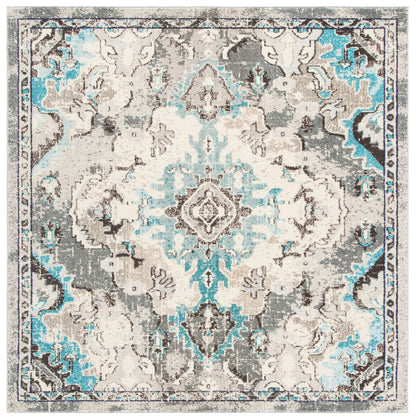 Safavieh Madison Mad484F Grey/Light Blue Area Rug