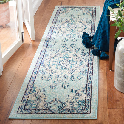 Safavieh Madison Mad484J Teal/Beige Area Rug