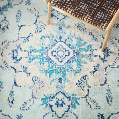 Safavieh Madison Mad484J Teal/Beige Area Rug