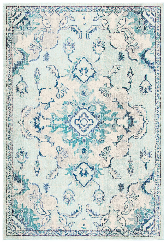 Safavieh Madison Mad484J Teal/Beige Rugs.