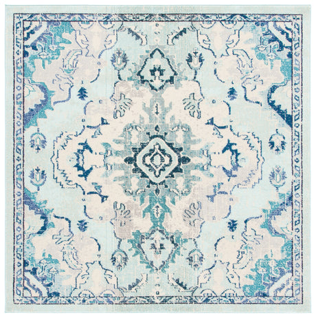 Safavieh Madison Mad484J Teal/Beige Rugs.