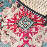 Safavieh Madison Mad484K Light Blue/Fuchsia Rugs.