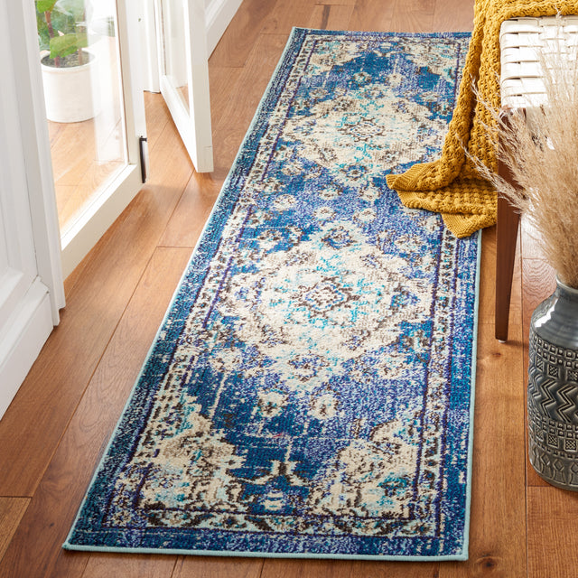 Safavieh Madison Mad484N Navy/Ivory Rugs.